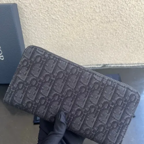 Replica Christian Dior AAA Man Long Wallets #1432108 $64.00 USD for Wholesale