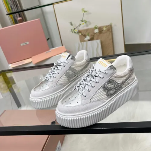 Wholesale MIU MIU Casual Shoes For Women #1432110 $88.00 USD, Wholesale Quality Replica MIU MIU Casual Shoes