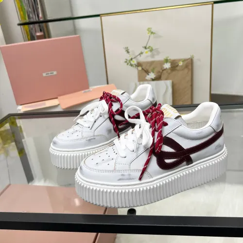 Wholesale MIU MIU Casual Shoes For Women #1432112 $88.00 USD, Wholesale Quality Replica MIU MIU Casual Shoes