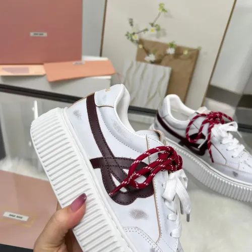Replica MIU MIU Casual Shoes For Women #1432112 $88.00 USD for Wholesale