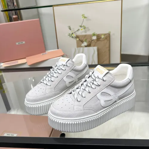 Wholesale MIU MIU Casual Shoes For Women #1432113 $88.00 USD, Wholesale Quality Replica MIU MIU Casual Shoes