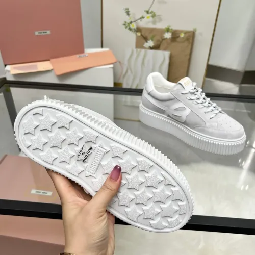 Replica MIU MIU Casual Shoes For Women #1432113 $88.00 USD for Wholesale