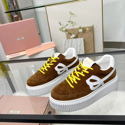 Wholesale MIU MIU Casual Shoes For Women #1432114 $88.00 USD, Wholesale Quality Replica MIU MIU Casual Shoes