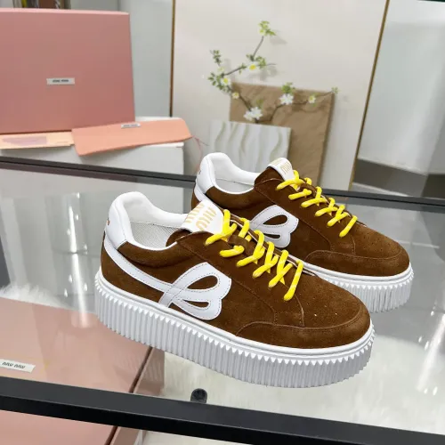 Replica MIU MIU Casual Shoes For Women #1432114 $88.00 USD for Wholesale