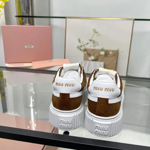 Replica MIU MIU Casual Shoes For Women #1432114 $88.00 USD for Wholesale