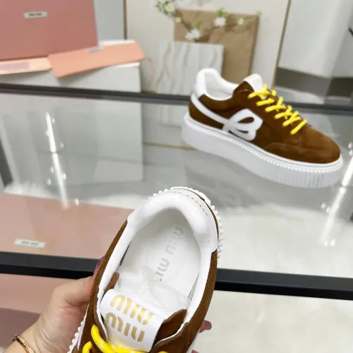Replica MIU MIU Casual Shoes For Women #1432114 $88.00 USD for Wholesale