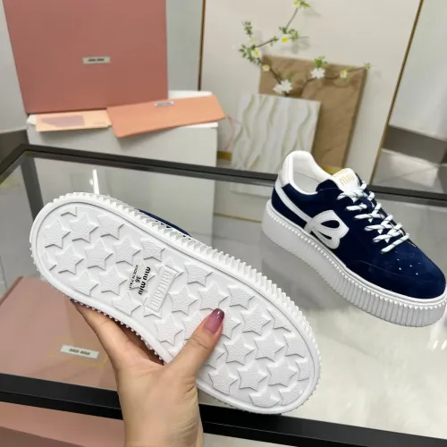 Replica MIU MIU Casual Shoes For Women #1432115 $88.00 USD for Wholesale