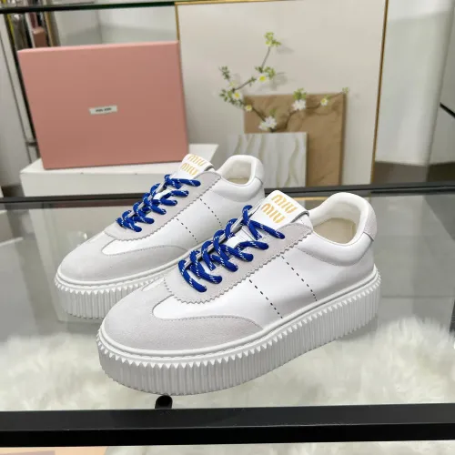 Wholesale MIU MIU Casual Shoes For Women #1432116 $88.00 USD, Wholesale Quality Replica MIU MIU Casual Shoes