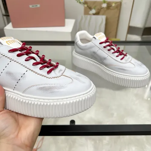 Replica MIU MIU Casual Shoes For Women #1432117 $88.00 USD for Wholesale