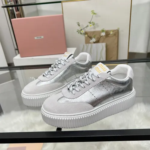 Wholesale MIU MIU Casual Shoes For Women #1432118 $88.00 USD, Wholesale Quality Replica MIU MIU Casual Shoes