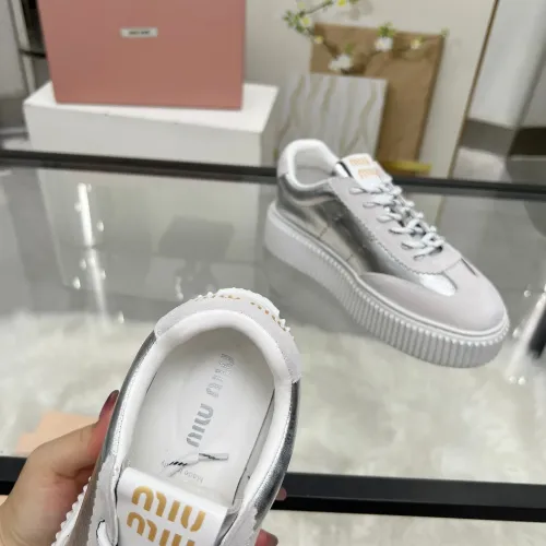 Replica MIU MIU Casual Shoes For Women #1432118 $88.00 USD for Wholesale