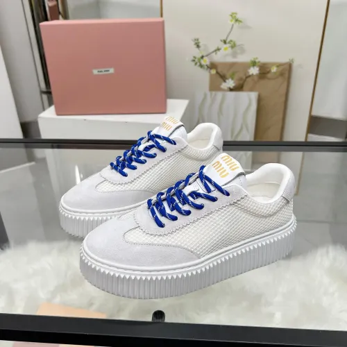 Wholesale MIU MIU Casual Shoes For Women #1432120 $88.00 USD, Wholesale Quality Replica MIU MIU Casual Shoes