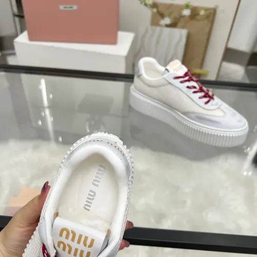 Replica MIU MIU Casual Shoes For Women #1432121 $88.00 USD for Wholesale
