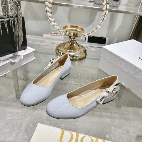 Wholesale Christian Dior Flat Shoes For Women #1432123 $92.00 USD, Wholesale Quality Replica Christian Dior Flat Shoes
