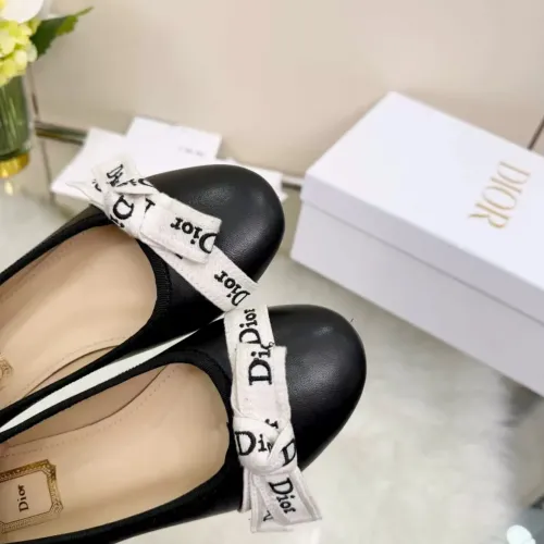 Replica Christian Dior Flat Shoes For Women #1432125 $96.00 USD for Wholesale