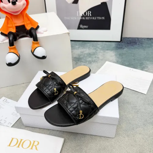 Wholesale Christian Dior Slippers For Women #1432127 $80.00 USD, Wholesale Quality Replica Christian Dior Slippers