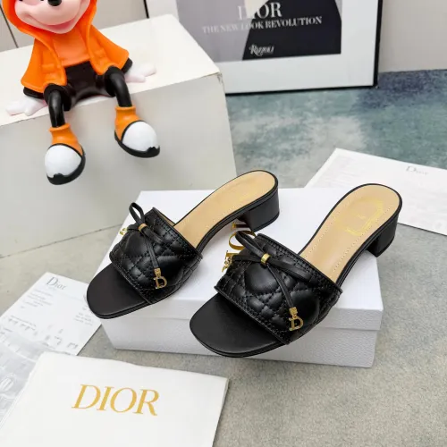 Wholesale Christian Dior Slippers For Women #1432128 $85.00 USD, Wholesale Quality Replica Christian Dior Slippers