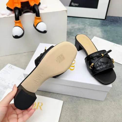 Replica Christian Dior Slippers For Women #1432128 $85.00 USD for Wholesale