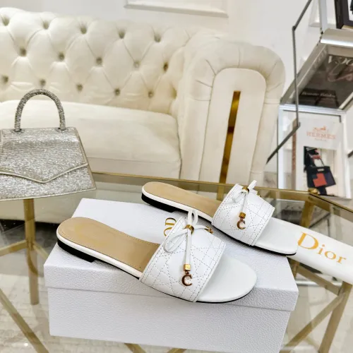Replica Christian Dior Slippers For Women #1432134 $85.00 USD for Wholesale