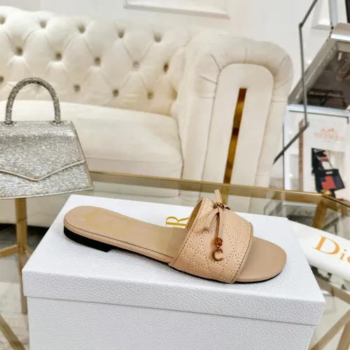 Replica Christian Dior Slippers For Women #1432135 $85.00 USD for Wholesale