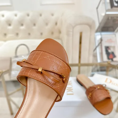Replica Christian Dior Slippers For Women #1432136 $85.00 USD for Wholesale