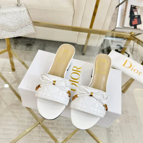 Replica Christian Dior Slippers For Women #1432138 $92.00 USD for Wholesale