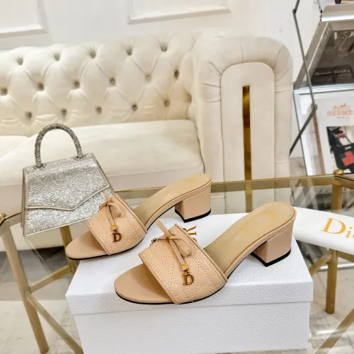 Wholesale Christian Dior Slippers For Women #1432139 $92.00 USD, Wholesale Quality Replica Christian Dior Slippers
