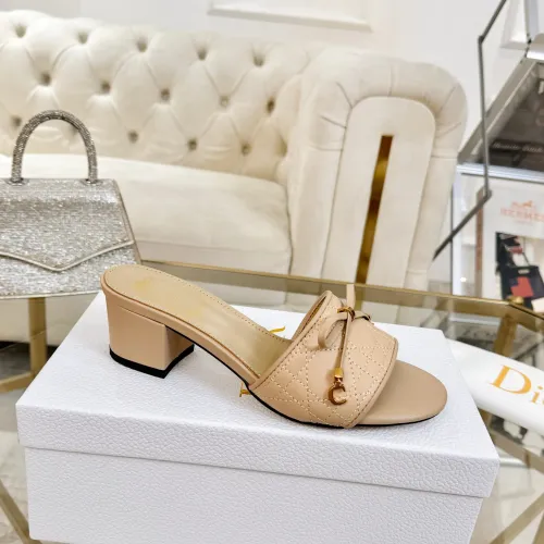 Replica Christian Dior Slippers For Women #1432139 $92.00 USD for Wholesale