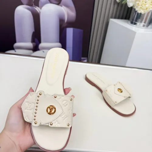 Replica Louis Vuitton Slippers For Women #1432142 $85.00 USD for Wholesale