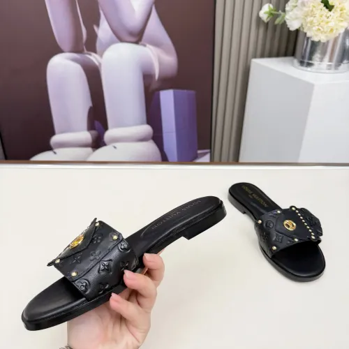 Replica Louis Vuitton Slippers For Women #1432143 $85.00 USD for Wholesale