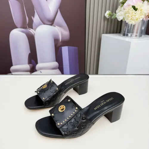 Wholesale Louis Vuitton Slippers For Women #1432145 $92.00 USD, Wholesale Quality Replica Louis Vuitton Slippers