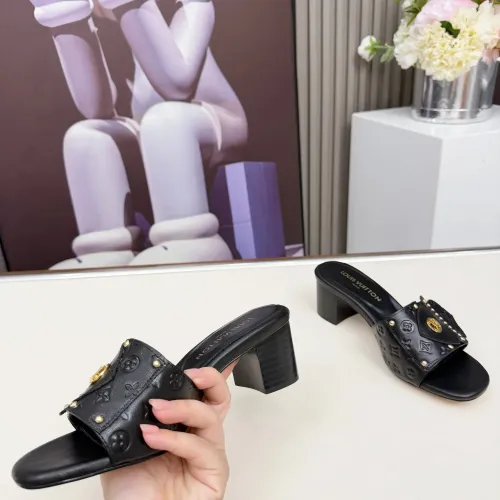 Replica Louis Vuitton Slippers For Women #1432145 $92.00 USD for Wholesale