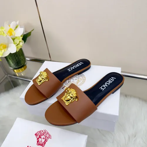 Wholesale Versace Slippers For Women #1432225 $82.00 USD, Wholesale Quality Replica Versace Slippers