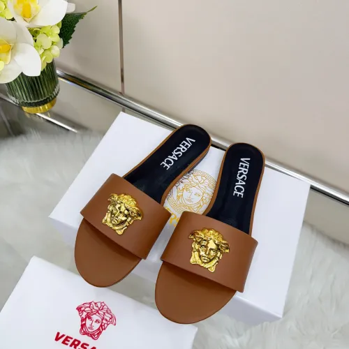 Replica Versace Slippers For Women #1432225 $82.00 USD for Wholesale