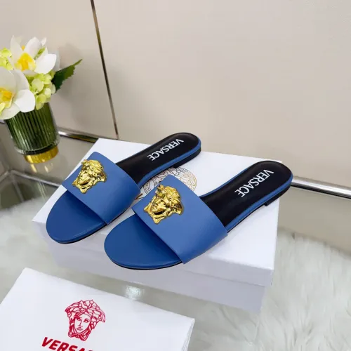 Wholesale Versace Slippers For Women #1432226 $82.00 USD, Wholesale Quality Replica Versace Slippers
