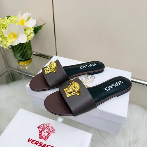 Wholesale Versace Slippers For Women #1432227 $82.00 USD, Wholesale Quality Replica Versace Slippers