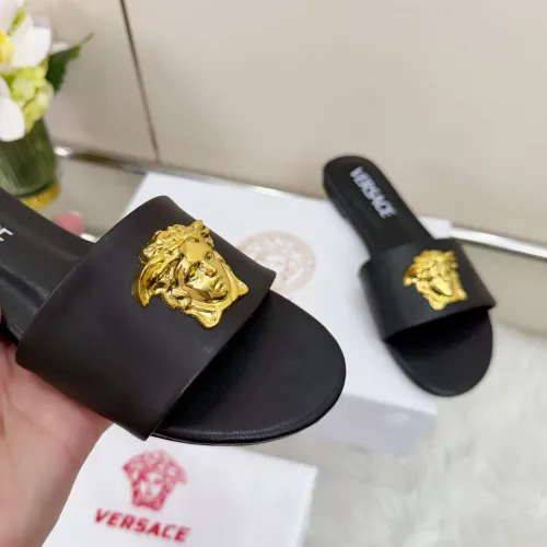 Replica Versace Slippers For Women #1432228 $82.00 USD for Wholesale