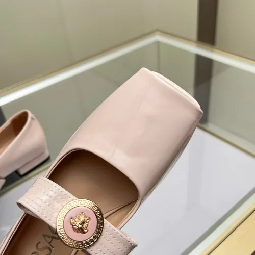 Replica Versace Flat Shoes For Women #1432229 $82.00 USD for Wholesale