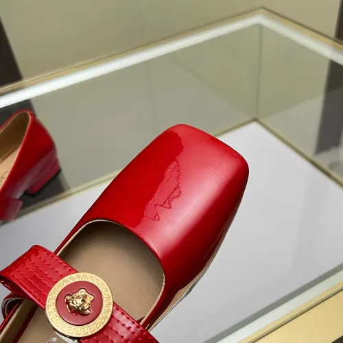 Replica Versace Flat Shoes For Women #1432232 $82.00 USD for Wholesale
