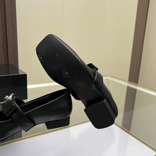 Replica Versace Flat Shoes For Women #1432234 $82.00 USD for Wholesale