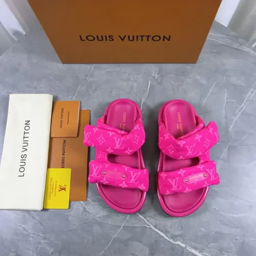 Replica Louis Vuitton Slippers For Women #1432270 $82.00 USD for Wholesale