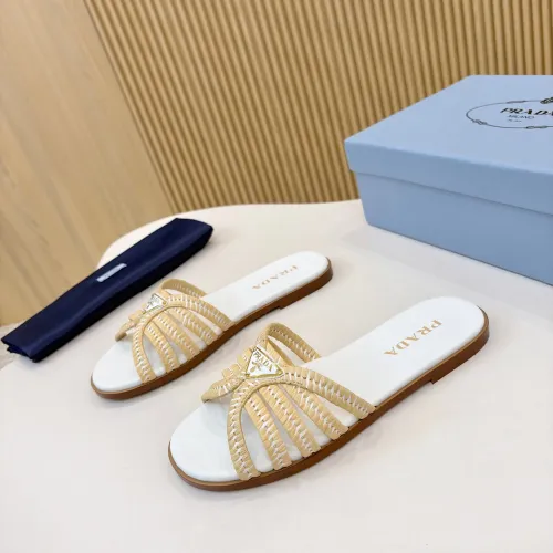 Wholesale Prada Slippers For Women #1432279 $88.00 USD, Wholesale Quality Replica Prada Slippers