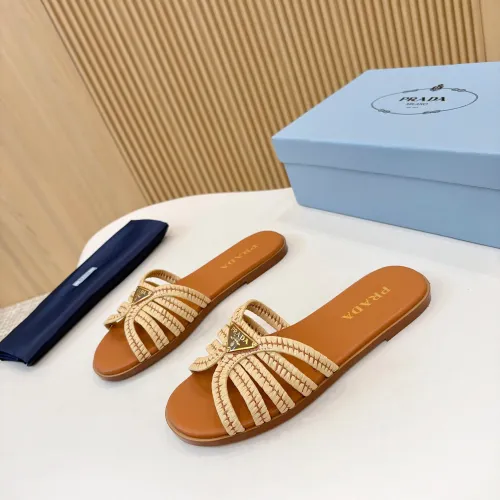 Wholesale Prada Slippers For Women #1432280 $88.00 USD, Wholesale Quality Replica Prada Slippers