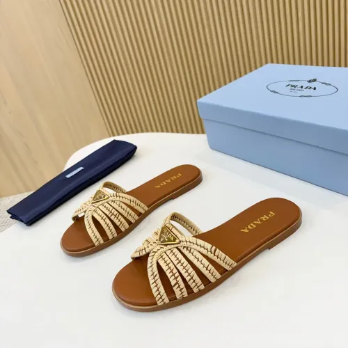Wholesale Prada Slippers For Women #1432281 $88.00 USD, Wholesale Quality Replica Prada Slippers
