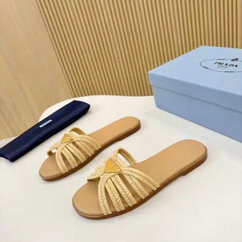 Wholesale Prada Slippers For Women #1432282 $88.00 USD, Wholesale Quality Replica Prada Slippers