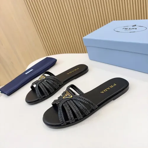 Wholesale Prada Slippers For Women #1432284 $88.00 USD, Wholesale Quality Replica Prada Slippers