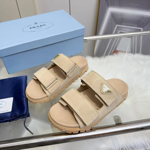 Wholesale Prada Slippers For Women #1432285 $96.00 USD, Wholesale Quality Replica Prada Slippers