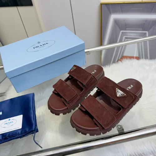 Wholesale Prada Slippers For Women #1432286 $96.00 USD, Wholesale Quality Replica Prada Slippers
