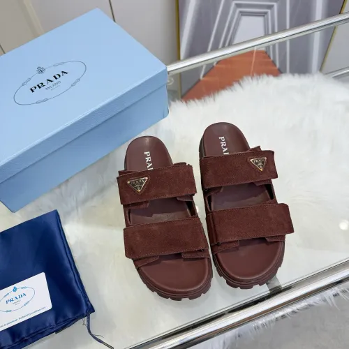Replica Prada Slippers For Women #1432286 $96.00 USD for Wholesale