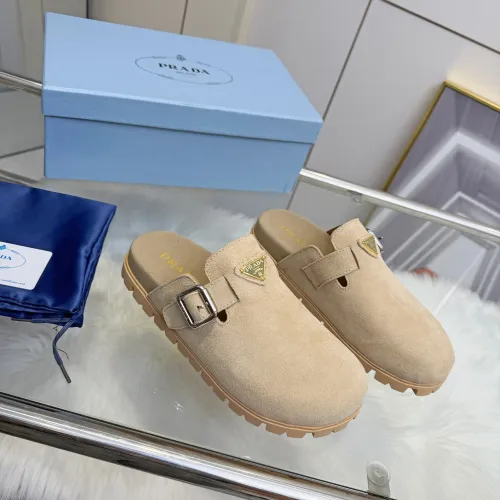 Wholesale Prada Slippers For Women #1432287 $96.00 USD, Wholesale Quality Replica Prada Slippers